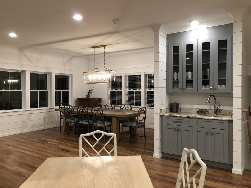 Main floor living dining