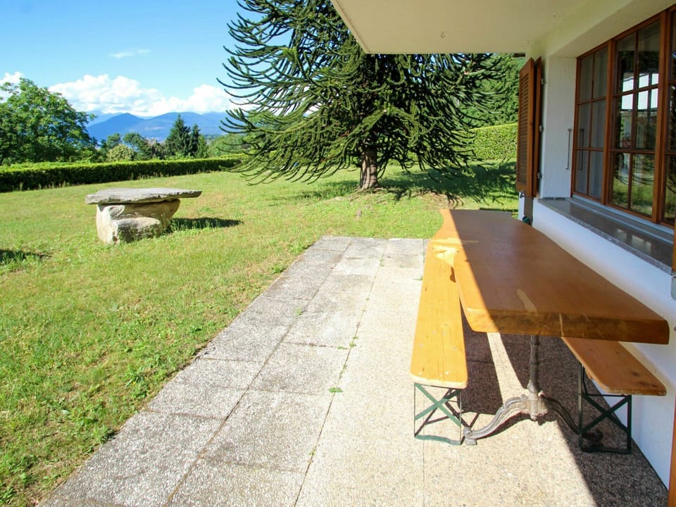 Plant, Table, Sky, Furniture, Building, Cloud, Tree, Window, Shade, Land Lot