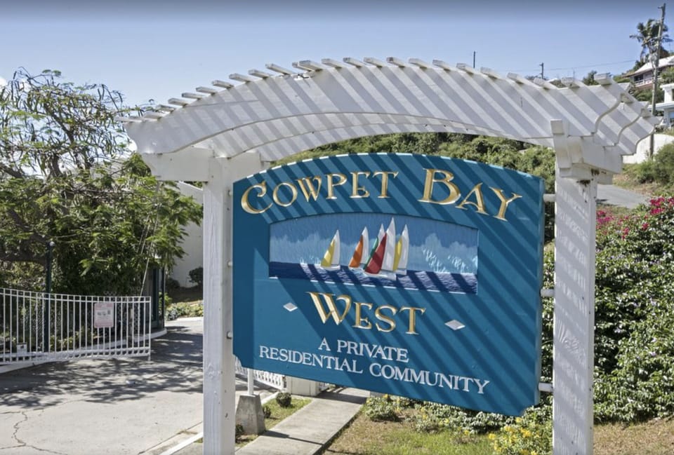 Cowpet Bay West is a private gated community next to Ritz Carlton