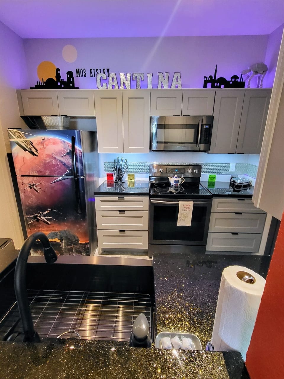 Our Galley is completely outfitted with everything you'll need. 