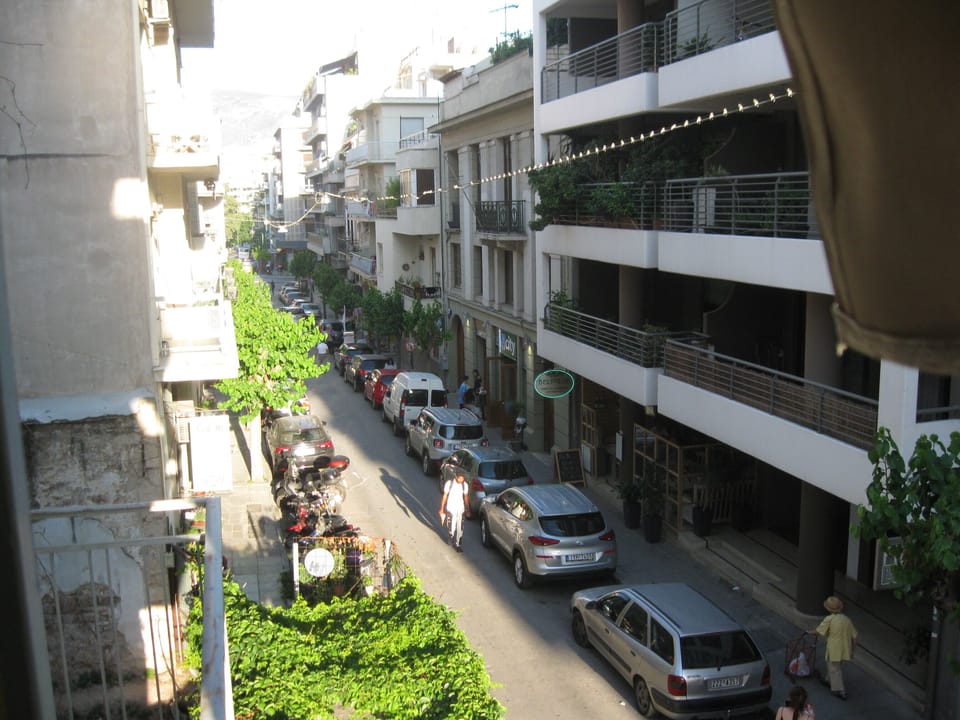 Balcony view - street