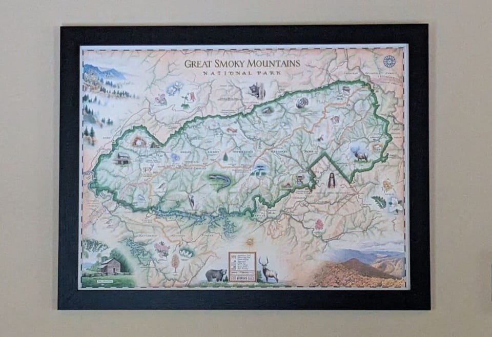 Great Smoky Mountains National Park Map