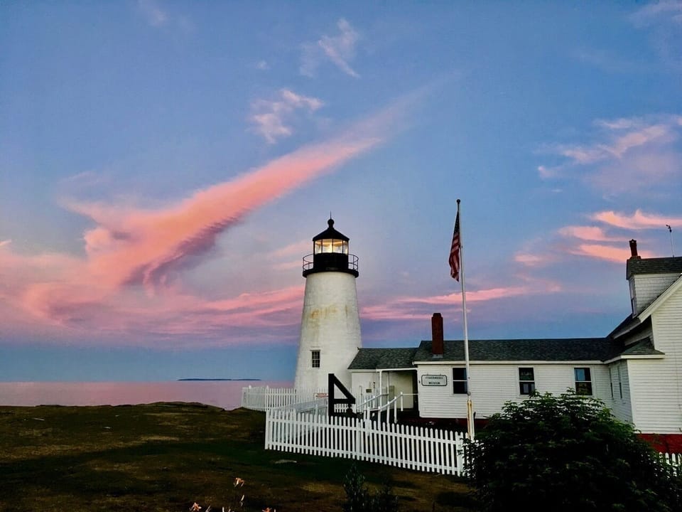 Famous Pemaquid Point Lighthouse