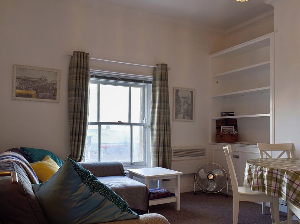 Cosy open plan living space | Flat 4 Horizon View - Moray Apartments, Lowestoft