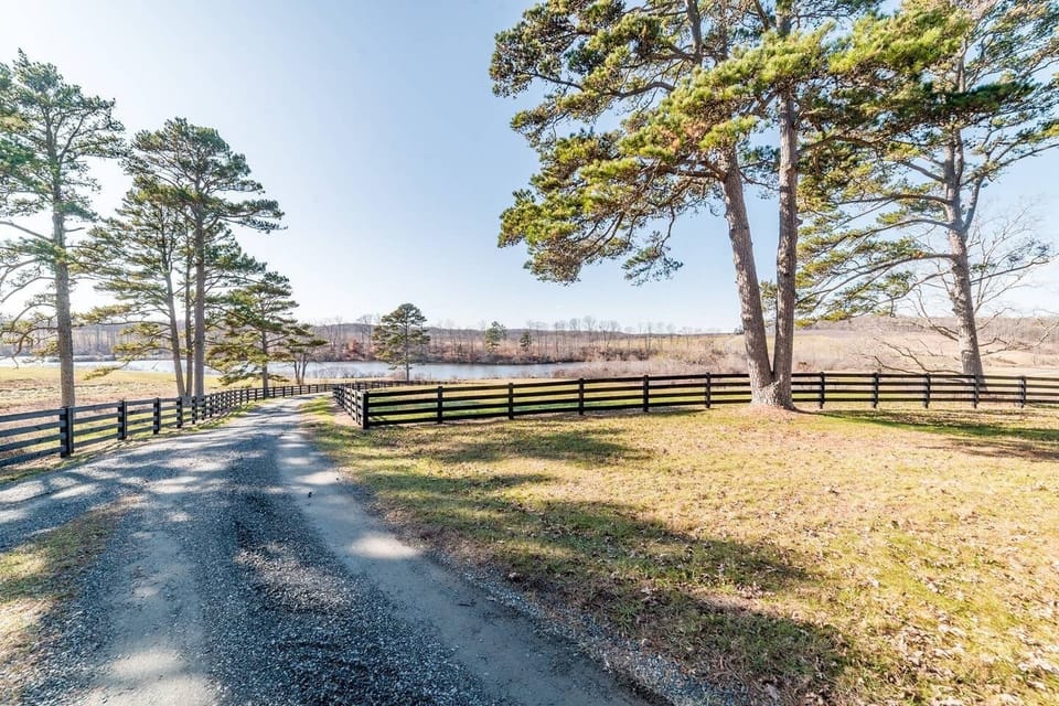 Enjoy the wide open spaces, fresh air and lake views.