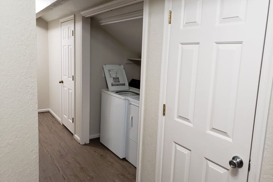 Washer and dryer
