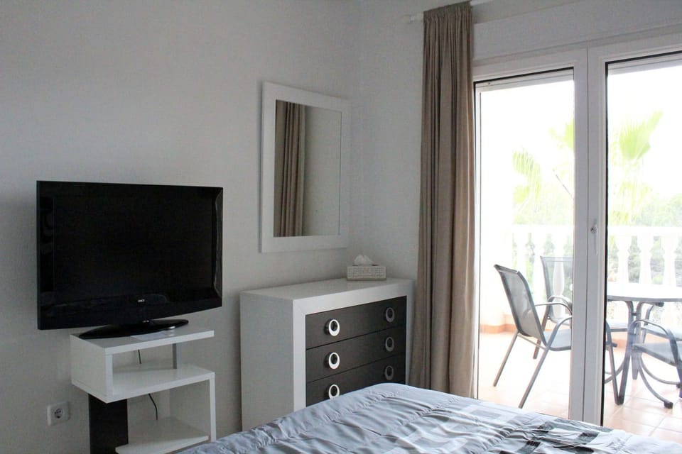 TV in bed in the Master