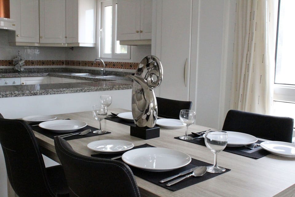 Designer dining area