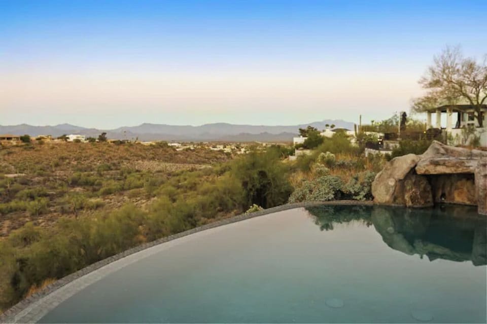 "Unwind poolside with panoramic views that will leave you breathless."