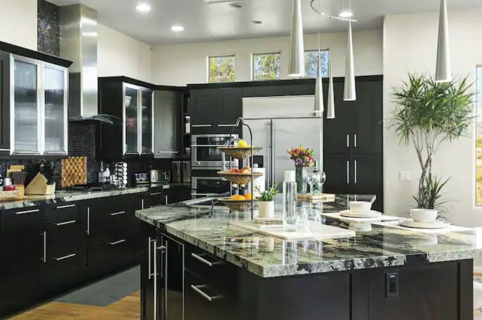 "Fully equipped kitchen stocked with the essentials to cook your favorite meals"