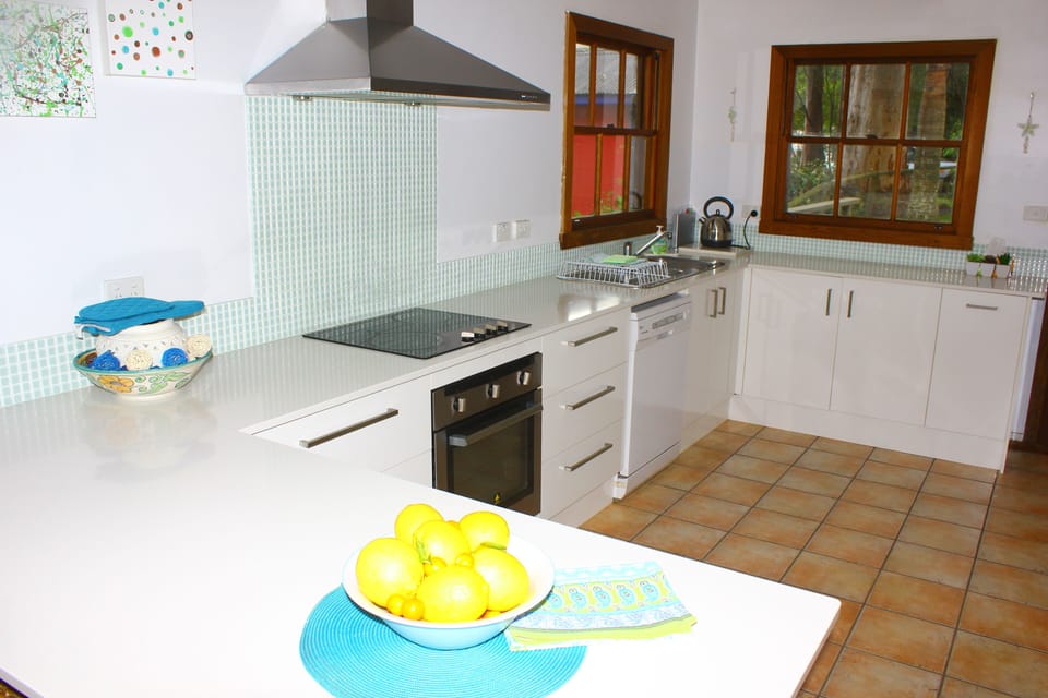Kitchen with modern appliances