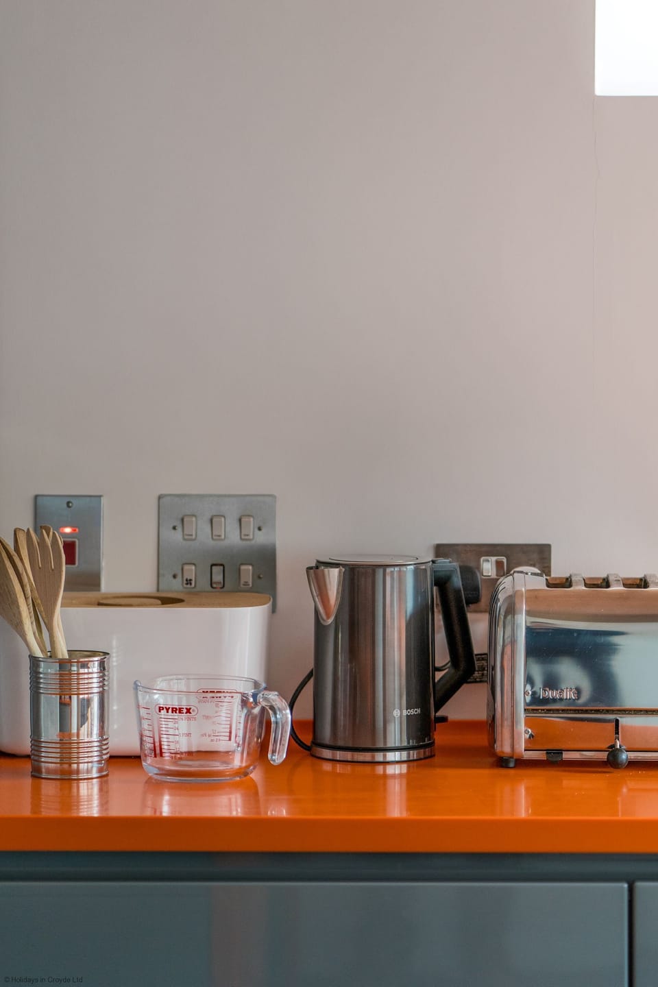 With all the equipment you could need to cater for a larger party.