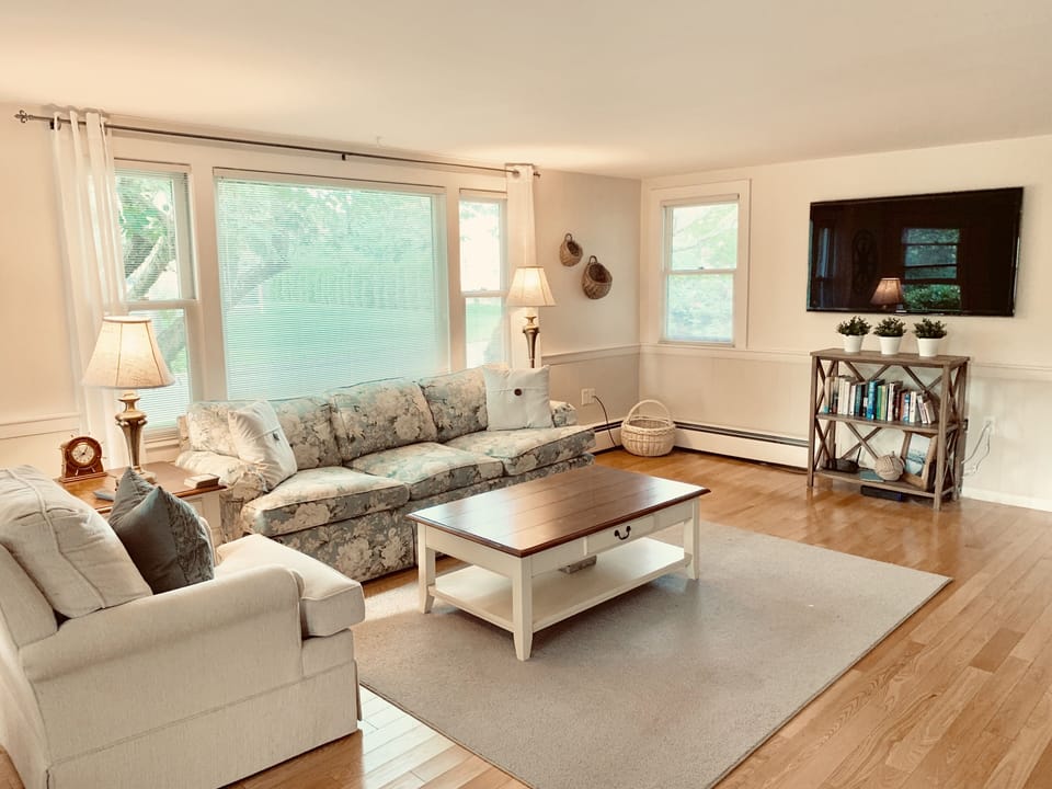 Living Room with Flat Screen TV