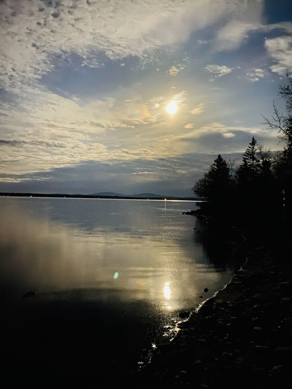 Moon rise