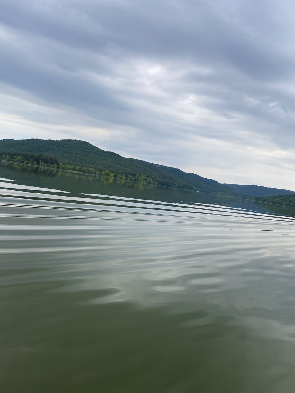 View of water near Boy Scout Camp. 