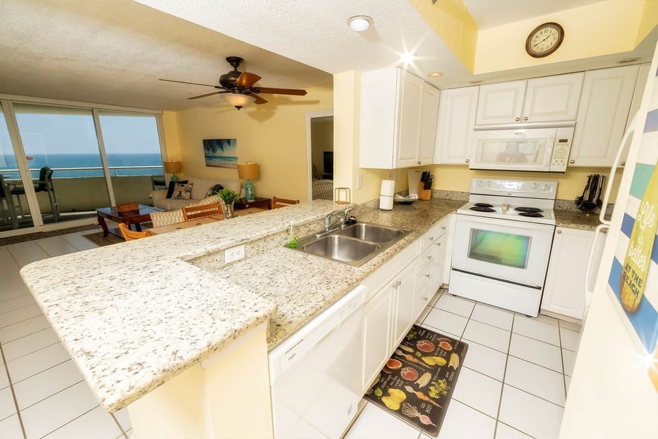 Perdido Sun Unit 1002 Kitchen with a View