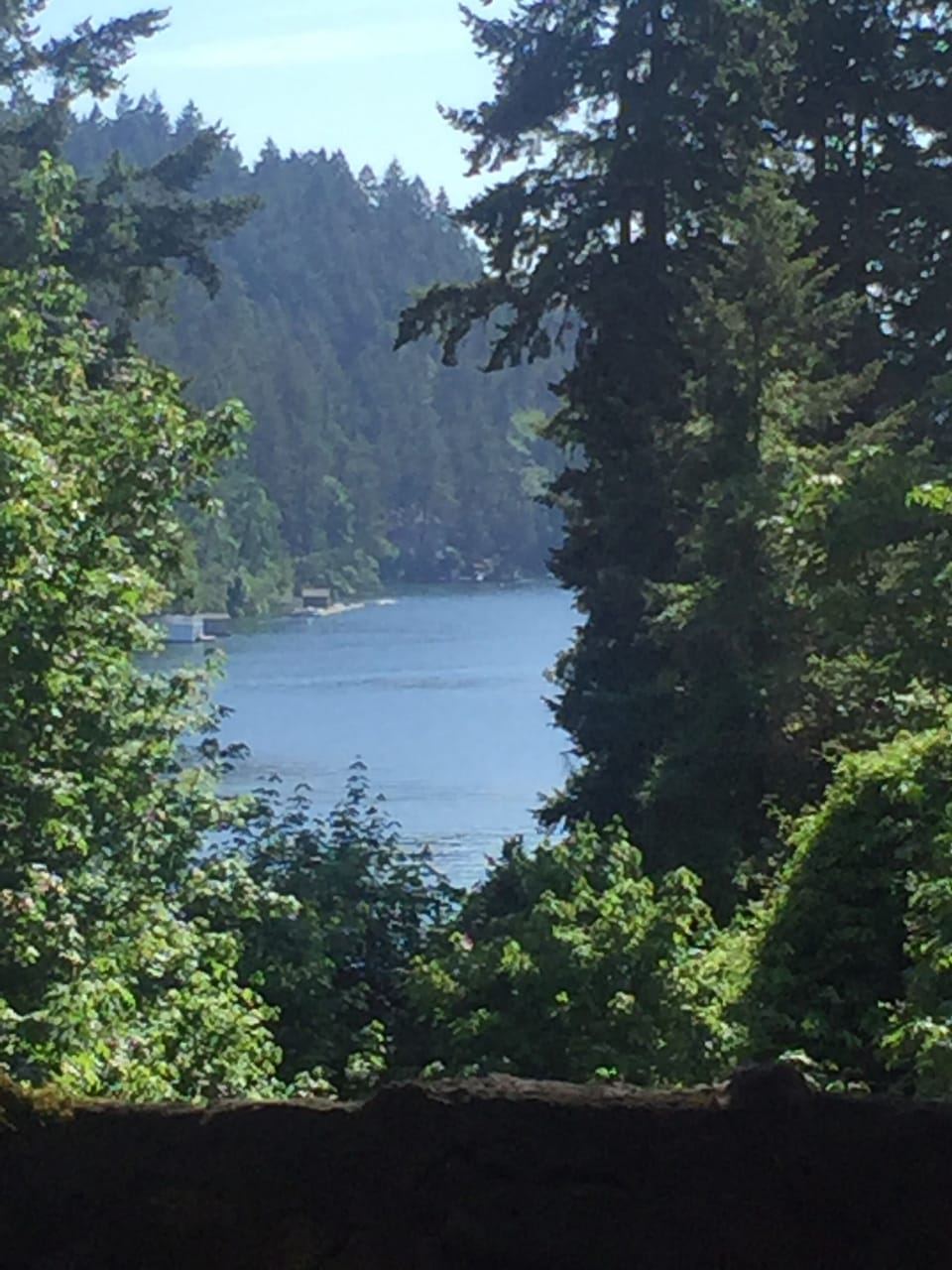 Lake View From Patio