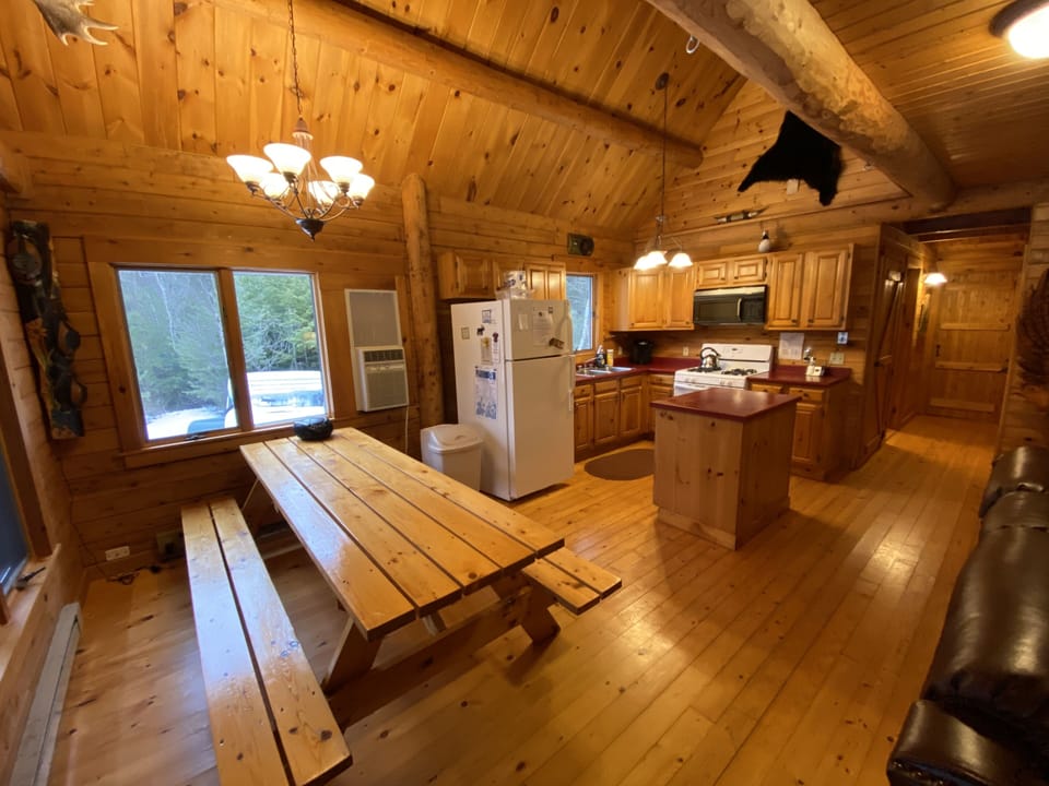 Kitchen and dining area