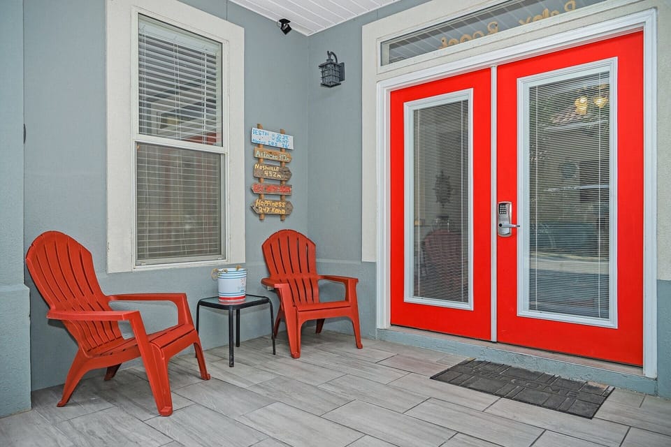 Welcome to our home. Keyless entry and seating
