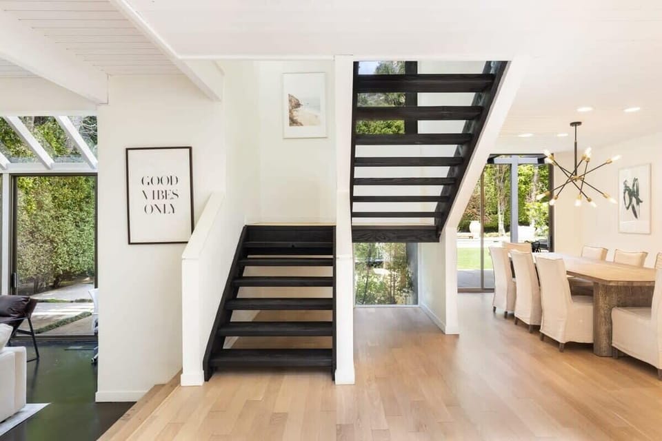 2 level home. All bedrooms are on the 2nd level.