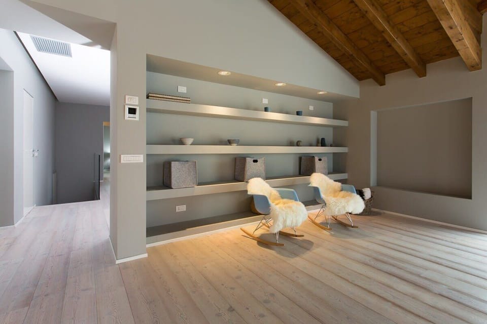 Interior designed living space