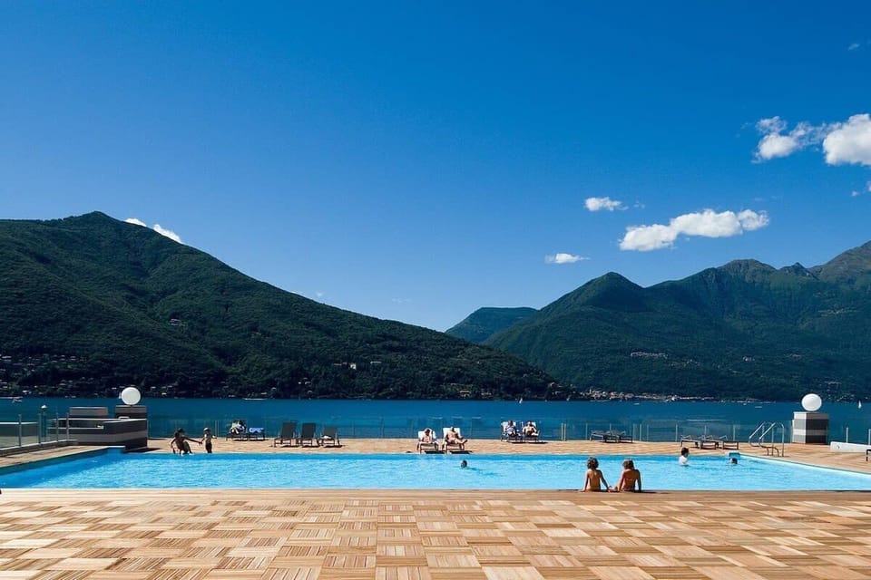 Large communal pool