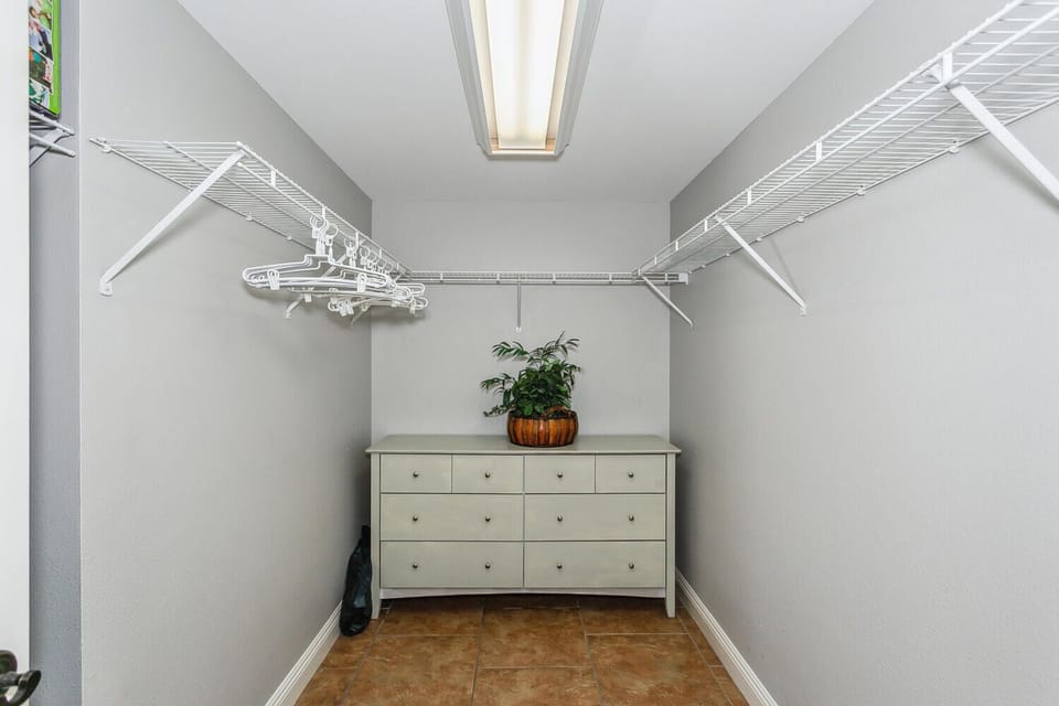 Master closet