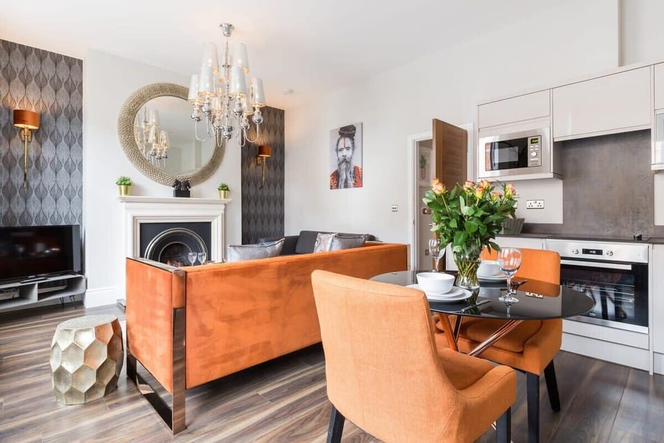 Open plan dining