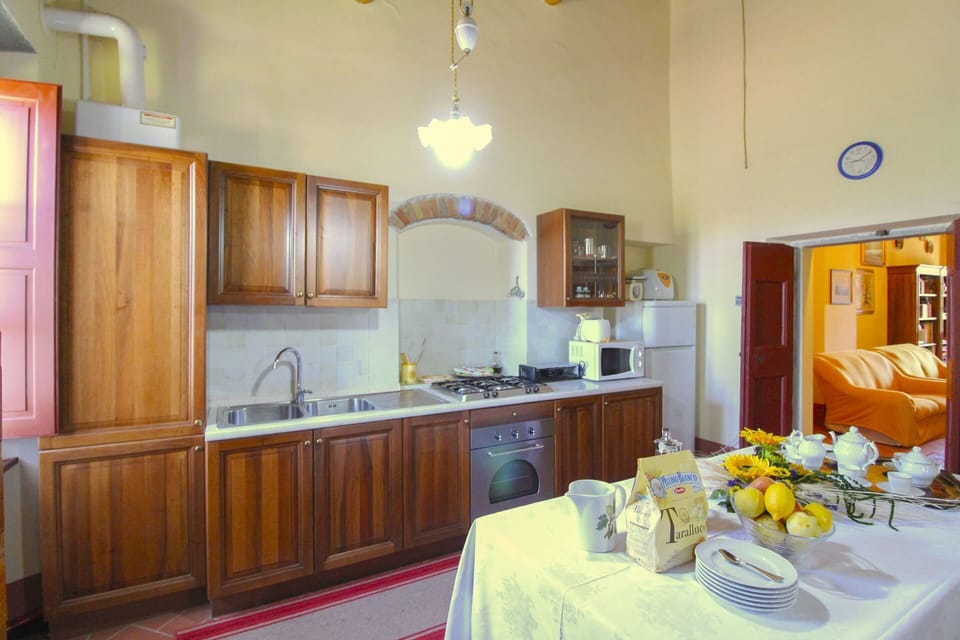 Furniture, Interior Design, Flooring, Kitchen, Room, Floor, Ceiling, Countertop, Kitchen Appliance, Cabinetry