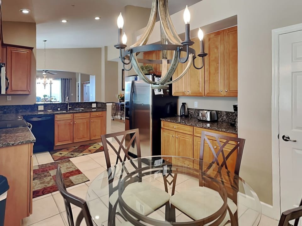 Fully Equipped Kitchen with Stainless Steel Appliances