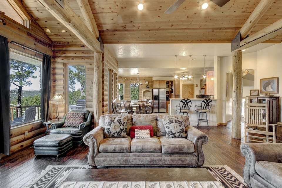 Living Room - Open Concept w/ Kitchen, & Dining - First Floor