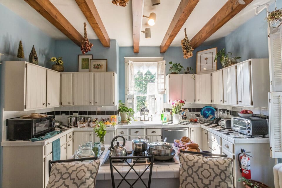 Channel your inner chef in our fully-stocked kitchen.