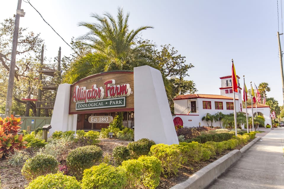 Explore St. Augustine - Alligator Farm
