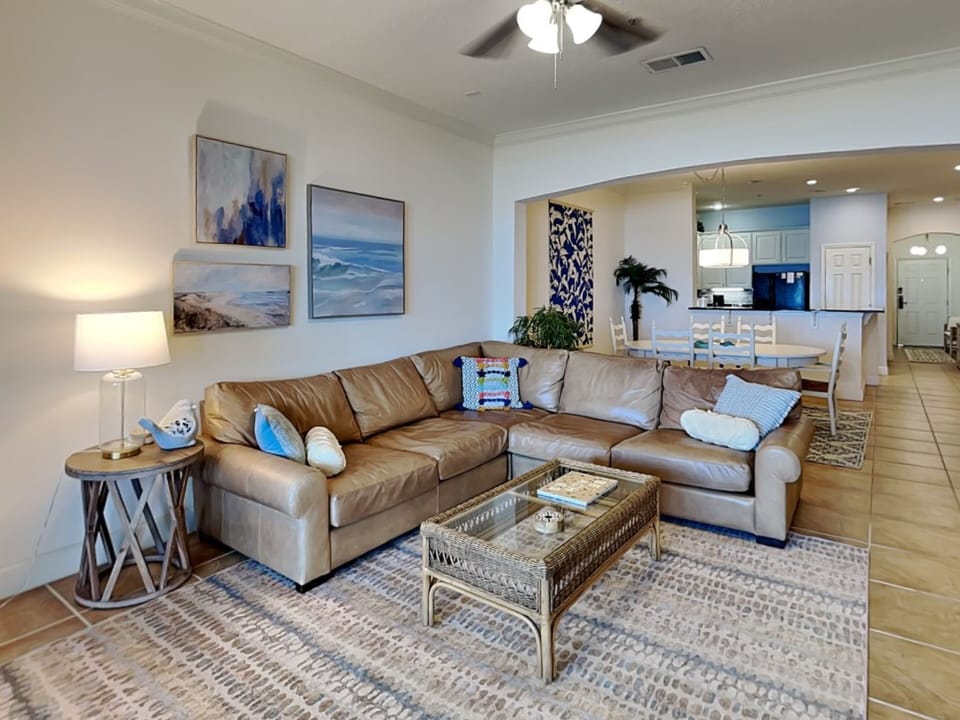 Living Room - Open Concept Living and Dining, Balcony Access