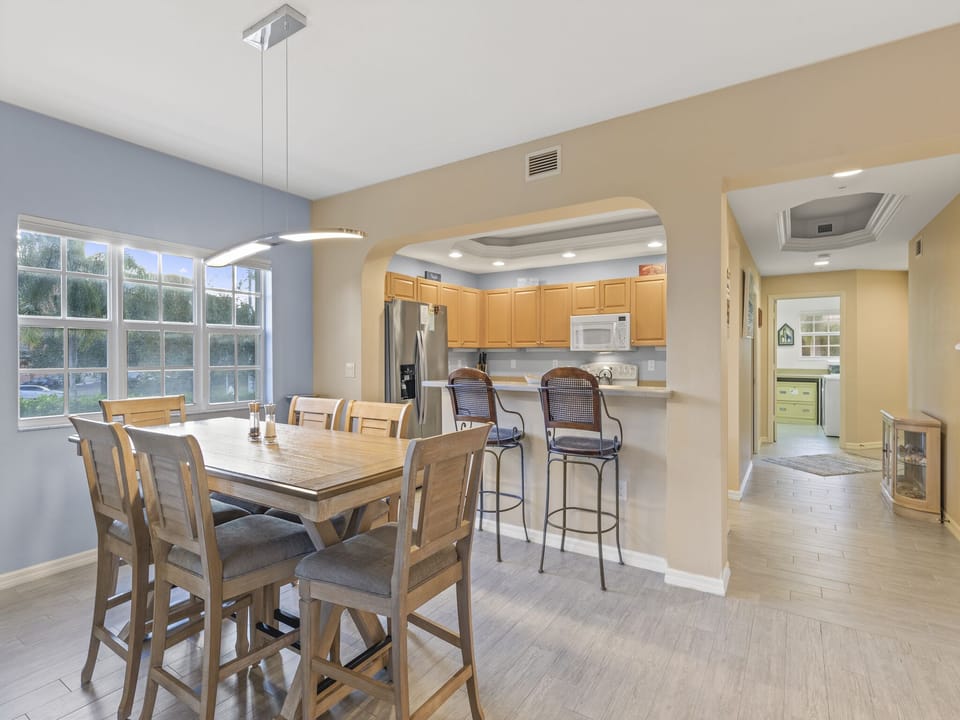 Dining Table with Seating for Six