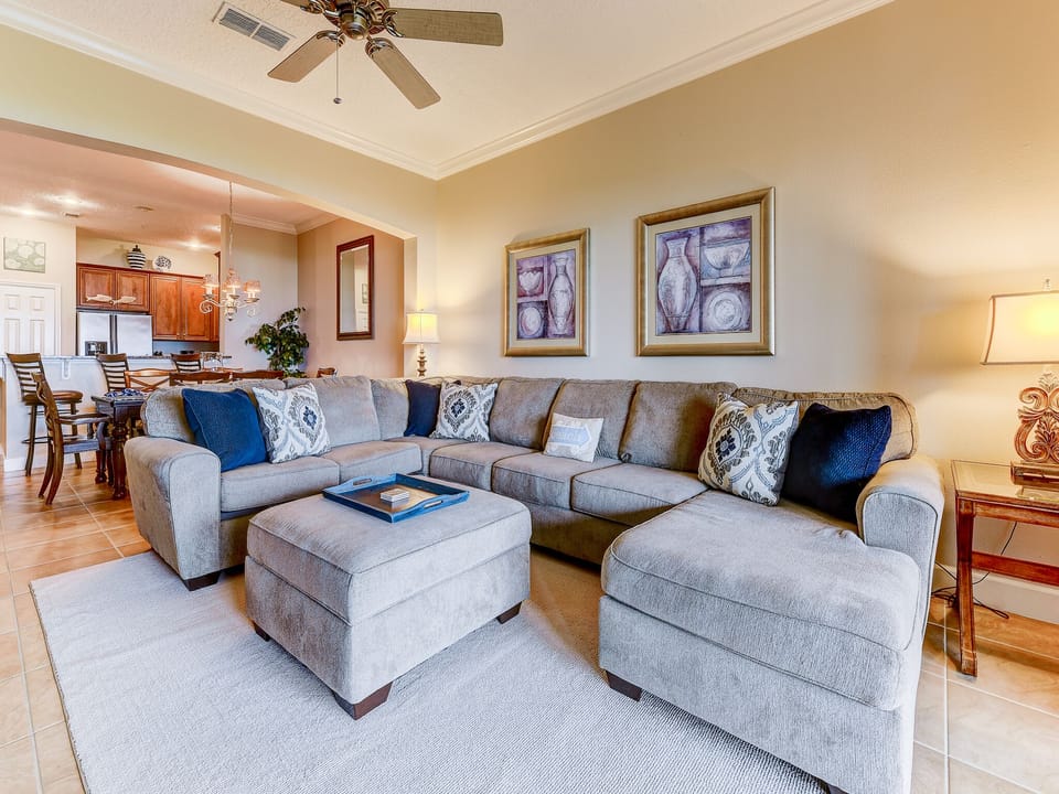 Living Room - Balcony Access, Smart TV + Ocean Views
