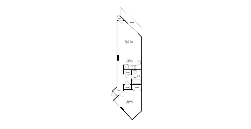 Sunglow Resort 305, Floor Plan