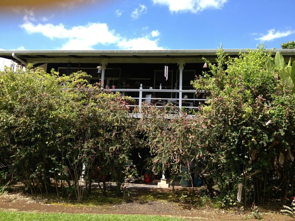 View of exterior veranda area