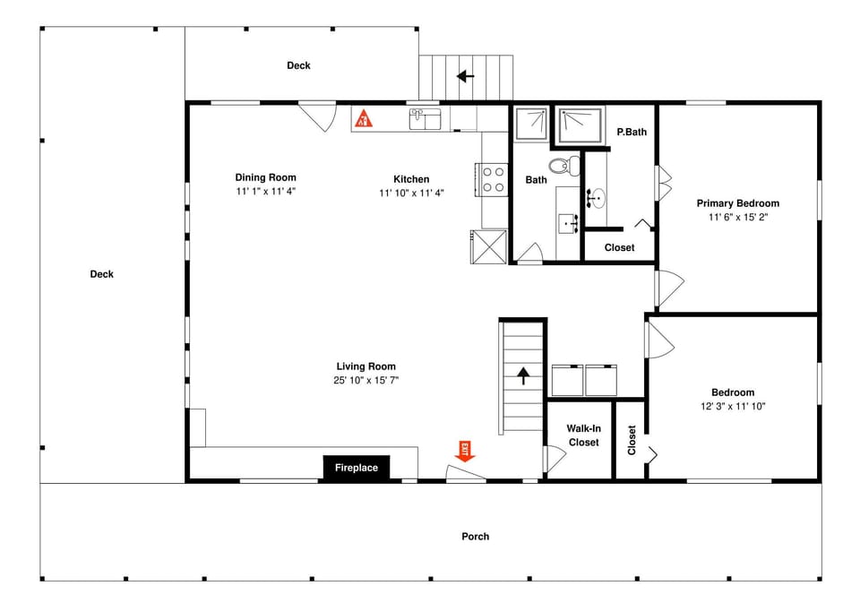 Floor Plan - First Floor