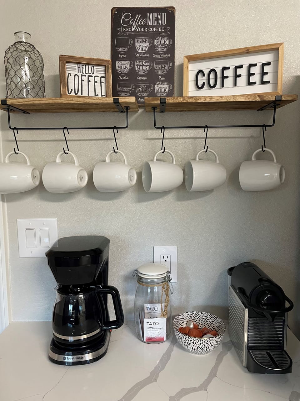 Coffee and Espresso station
