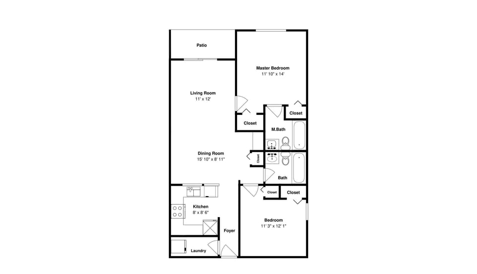 Ocean & Racquet 3107 Floor Plan