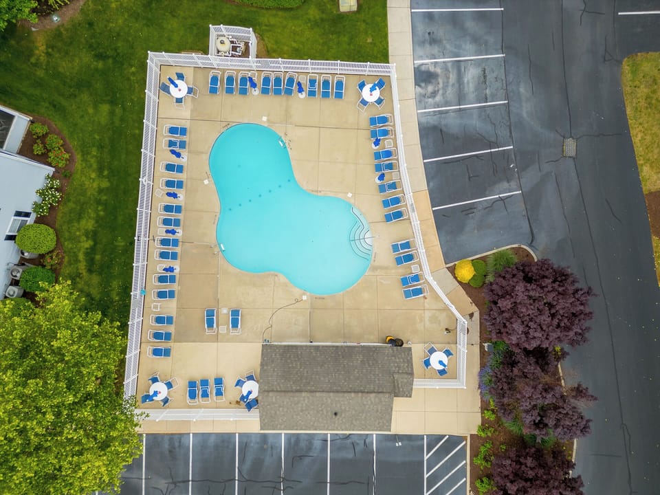 Community Pool- just steps from the condo