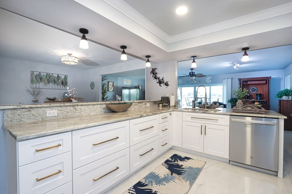 Kitchen with Stainless Steel Appliances