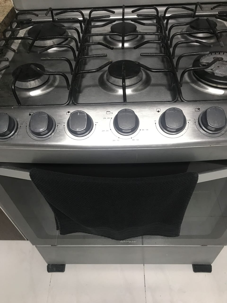 6 burner stove and oven