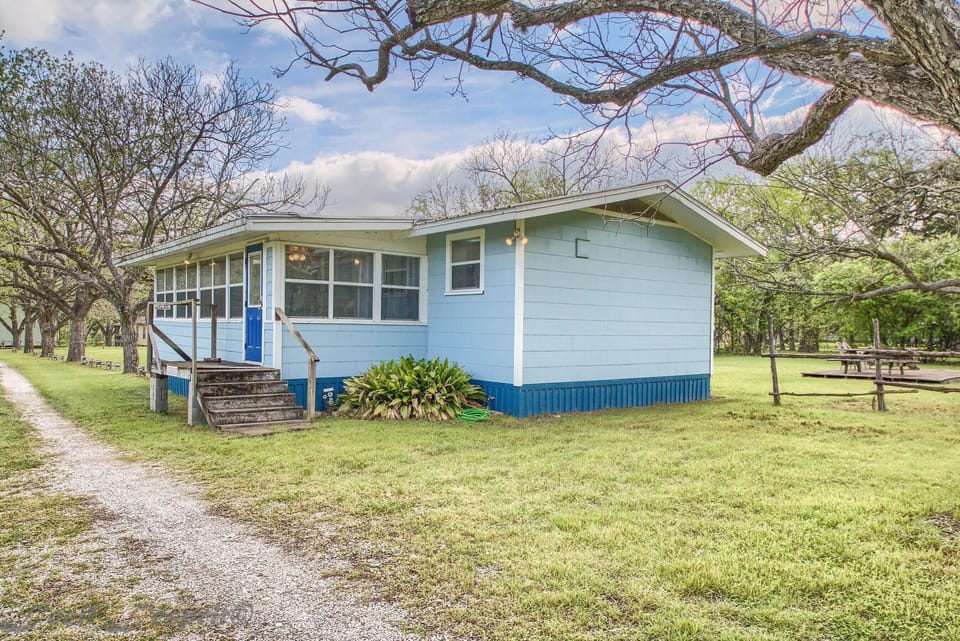 Bluebonnet Cabin.