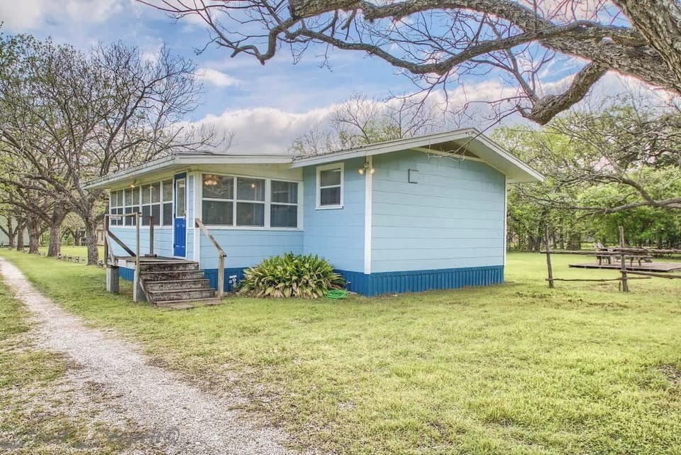 Bluebonnet Cabin.
