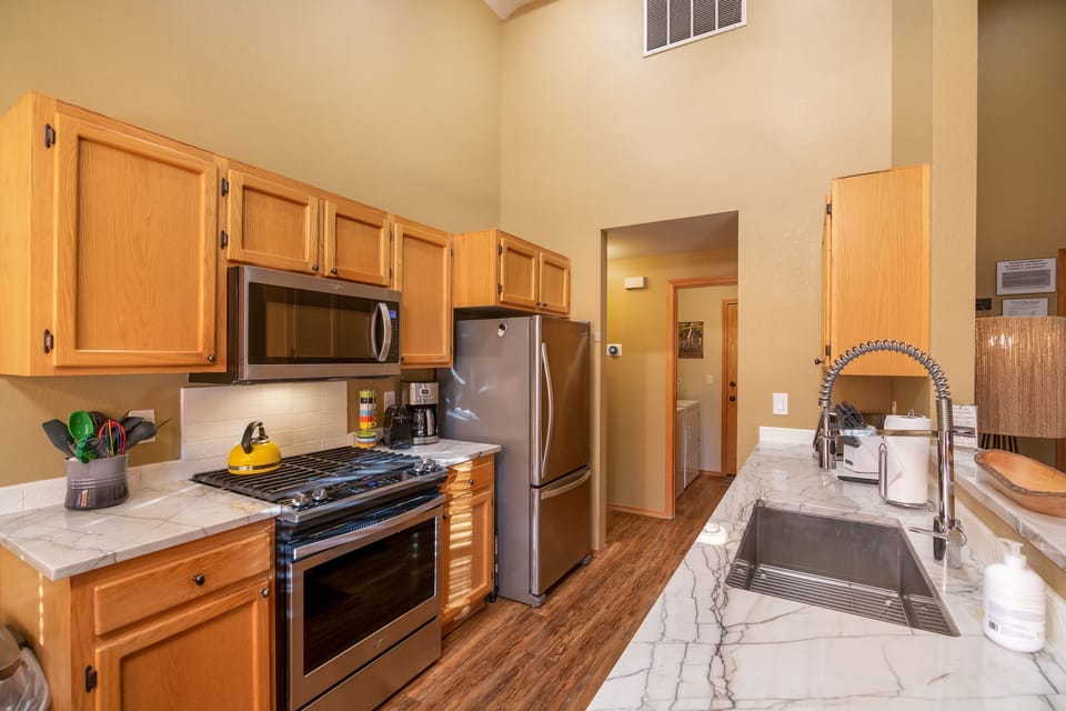 Newly remodeled kitchen