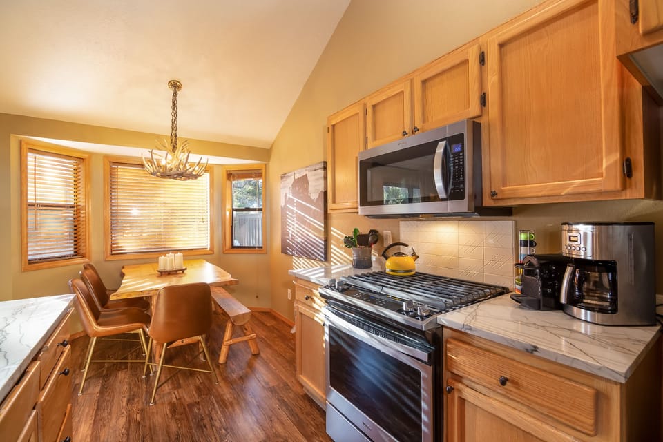 Newly remodeled kitchen