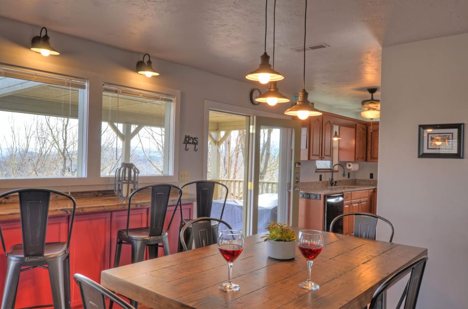 Dining room view