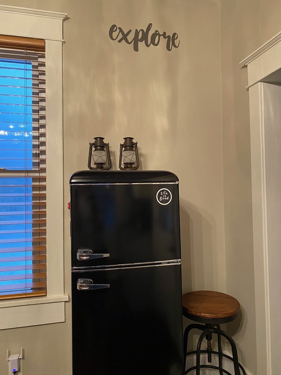 Retro fridge 